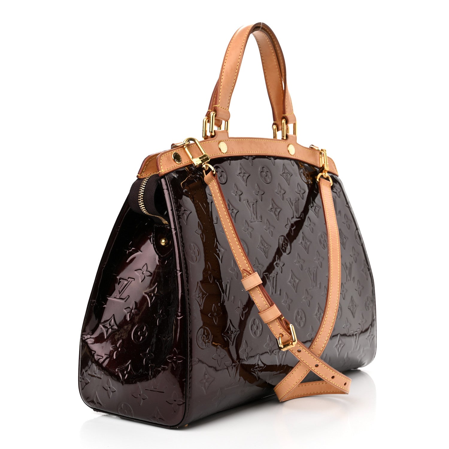 Louis Vuitton Vernis Brea GM Rouge Fauviste 3 of 14