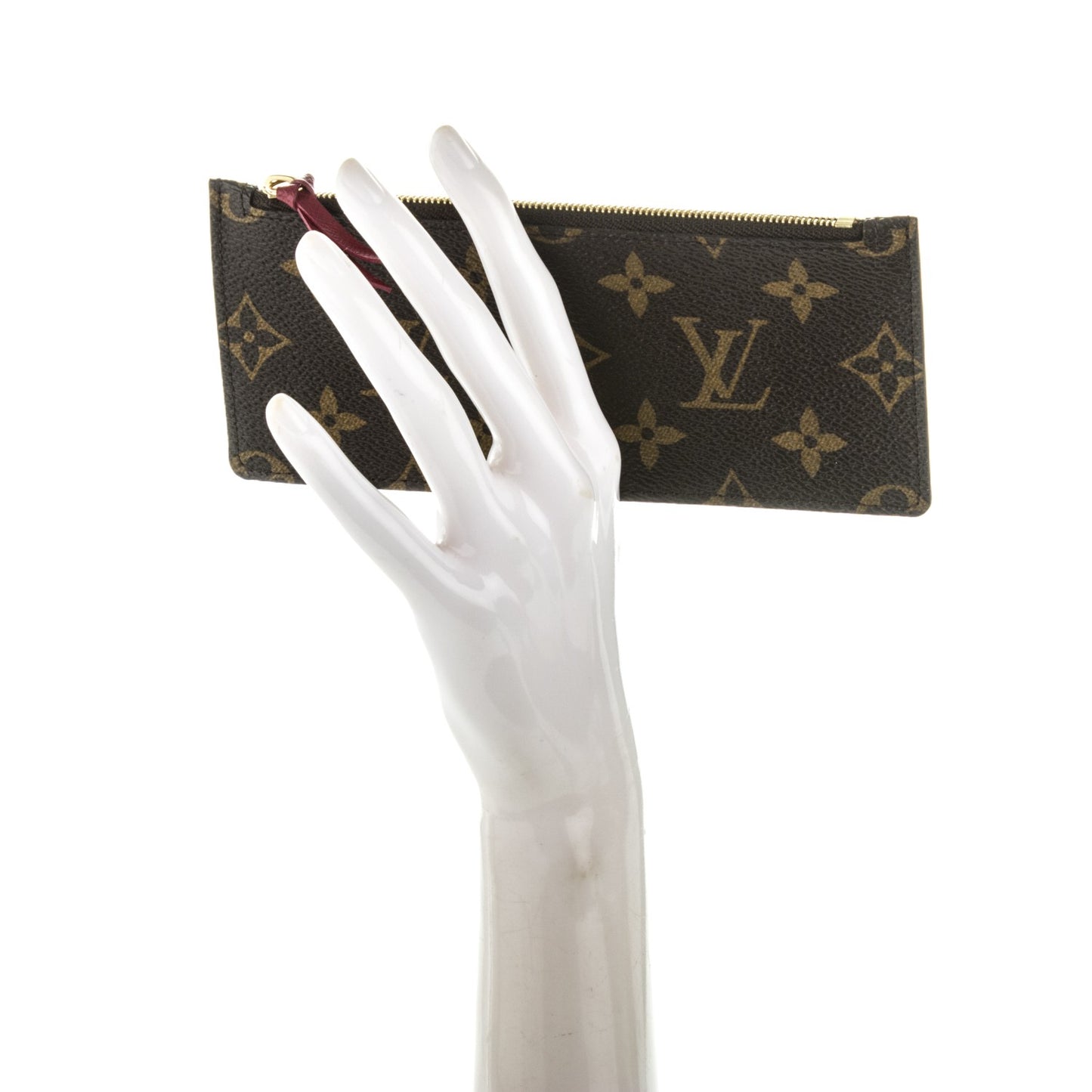 Monogram Felicie Chain Wallet Zippered Insert