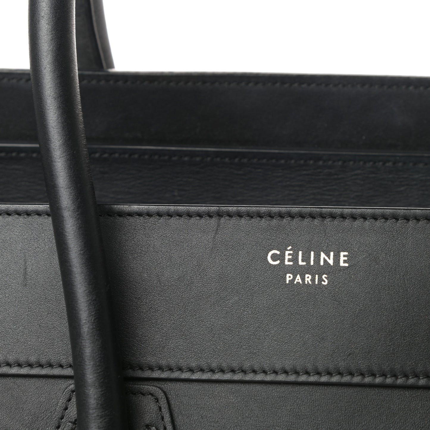Smooth Calfskin Mini Luggage Black