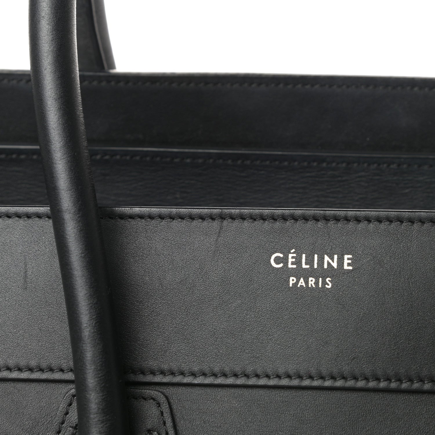 Celine Smooth Calfskin Mini Luggage Black 15 of 19