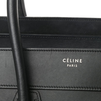 Celine Smooth Calfskin Mini Luggage Black 15 of 19