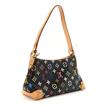 Louis Vuitton Monogram Multicolor Eliza Black 3 of 8