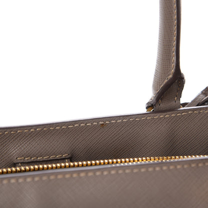 Prada Saffiano Lux Medium Tote Argilla 17 of 18