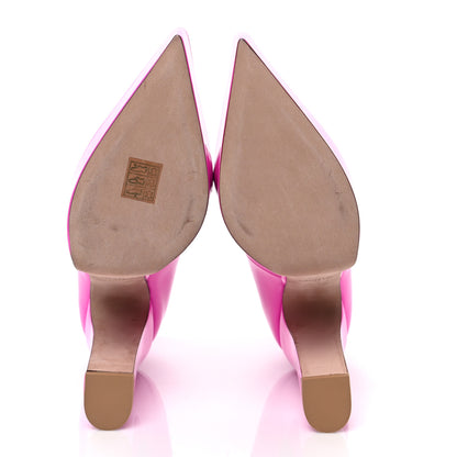 Valentino Garavani Patent Tan-Go 45/135mm Platform Pumps 38.5 Pink PP 5 of 10
