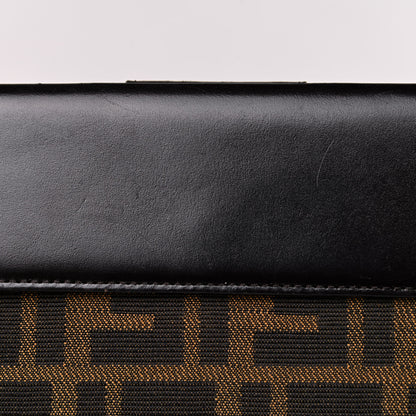 Fendi Zucca Continental Wallet Tobacco 13 of 13