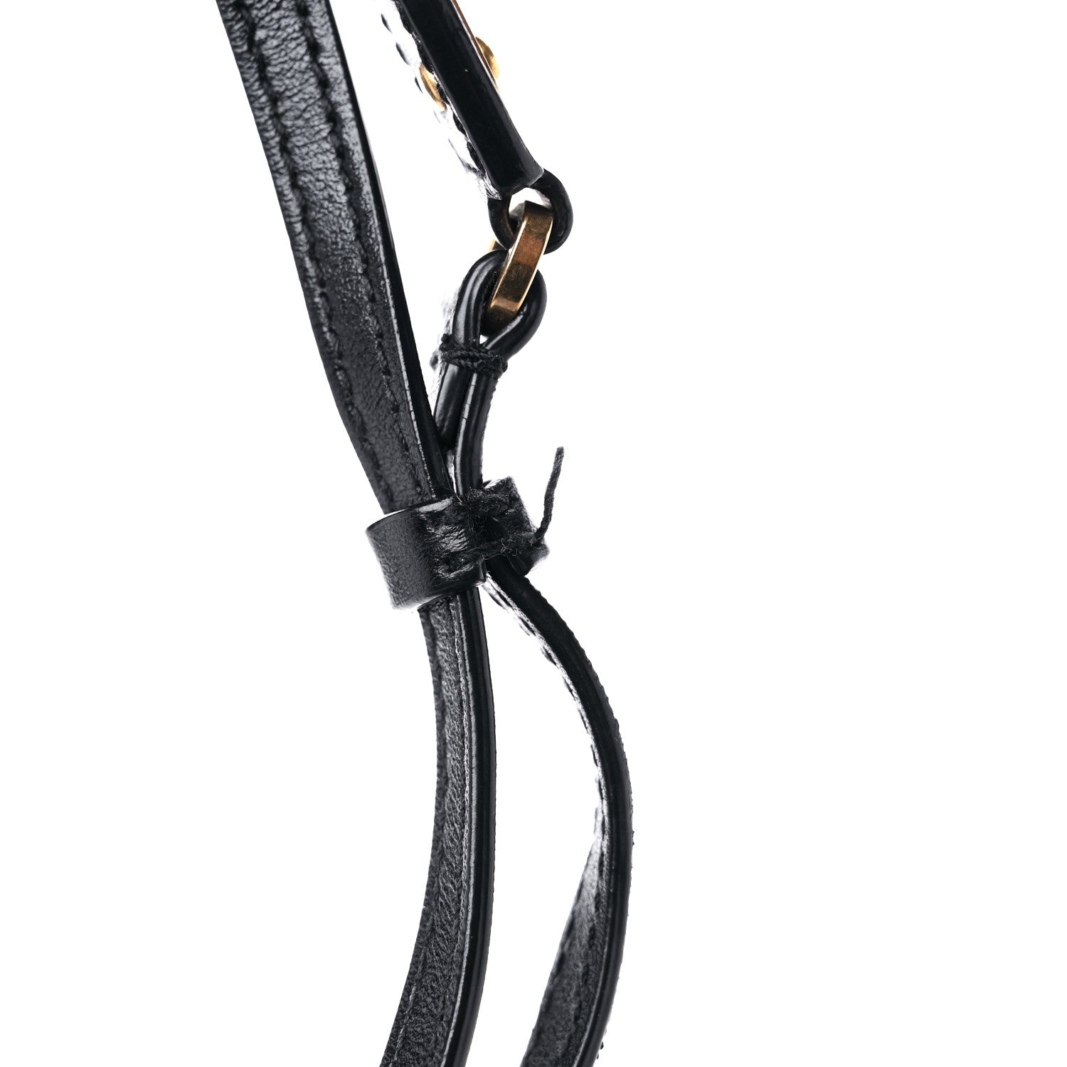 Saint Laurent Calfskin Matelasse Monogram Lou Camera Bag Black 14 of 17
