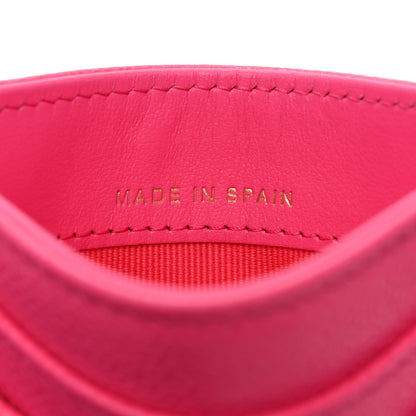 Chanel Caviar Quilted Card Holder Fuchsia 7 of 9