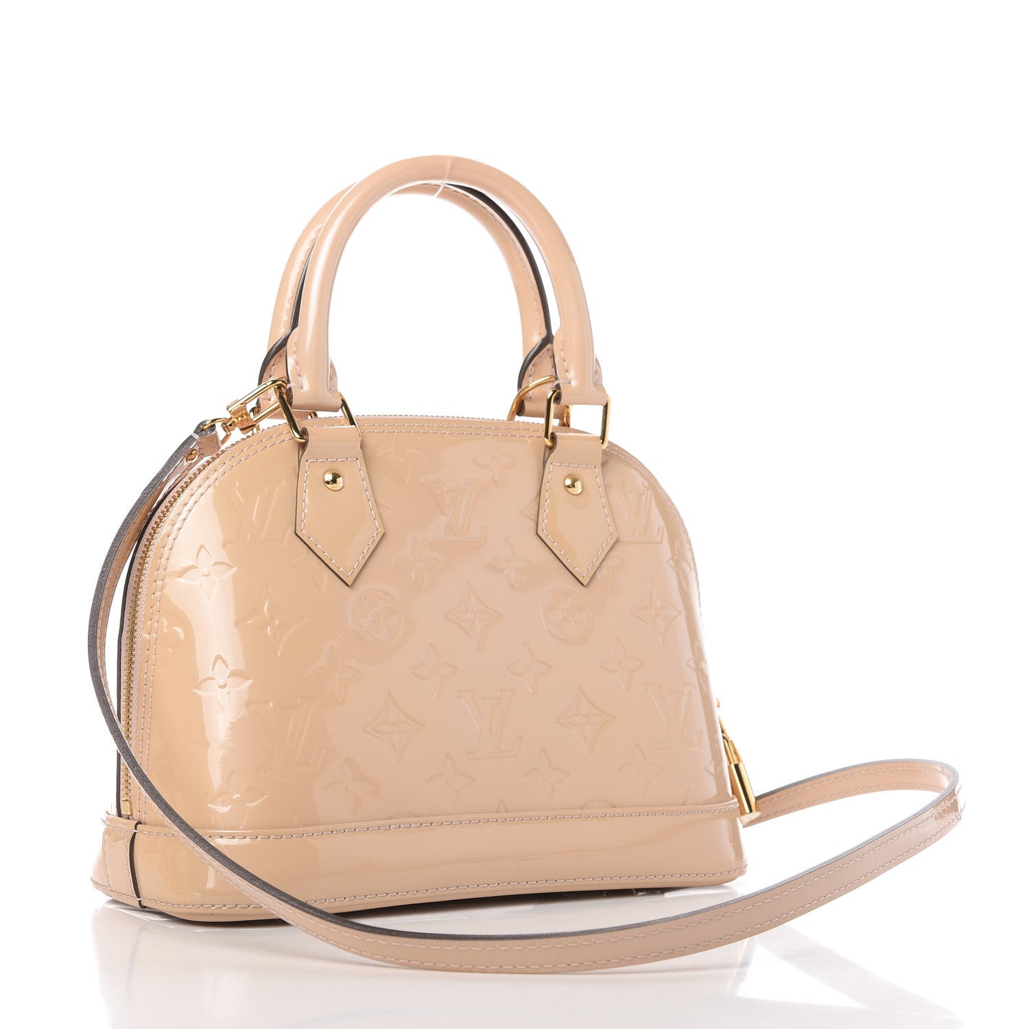 Louis Vuitton Vernis Alma BB Dune 3 of 9