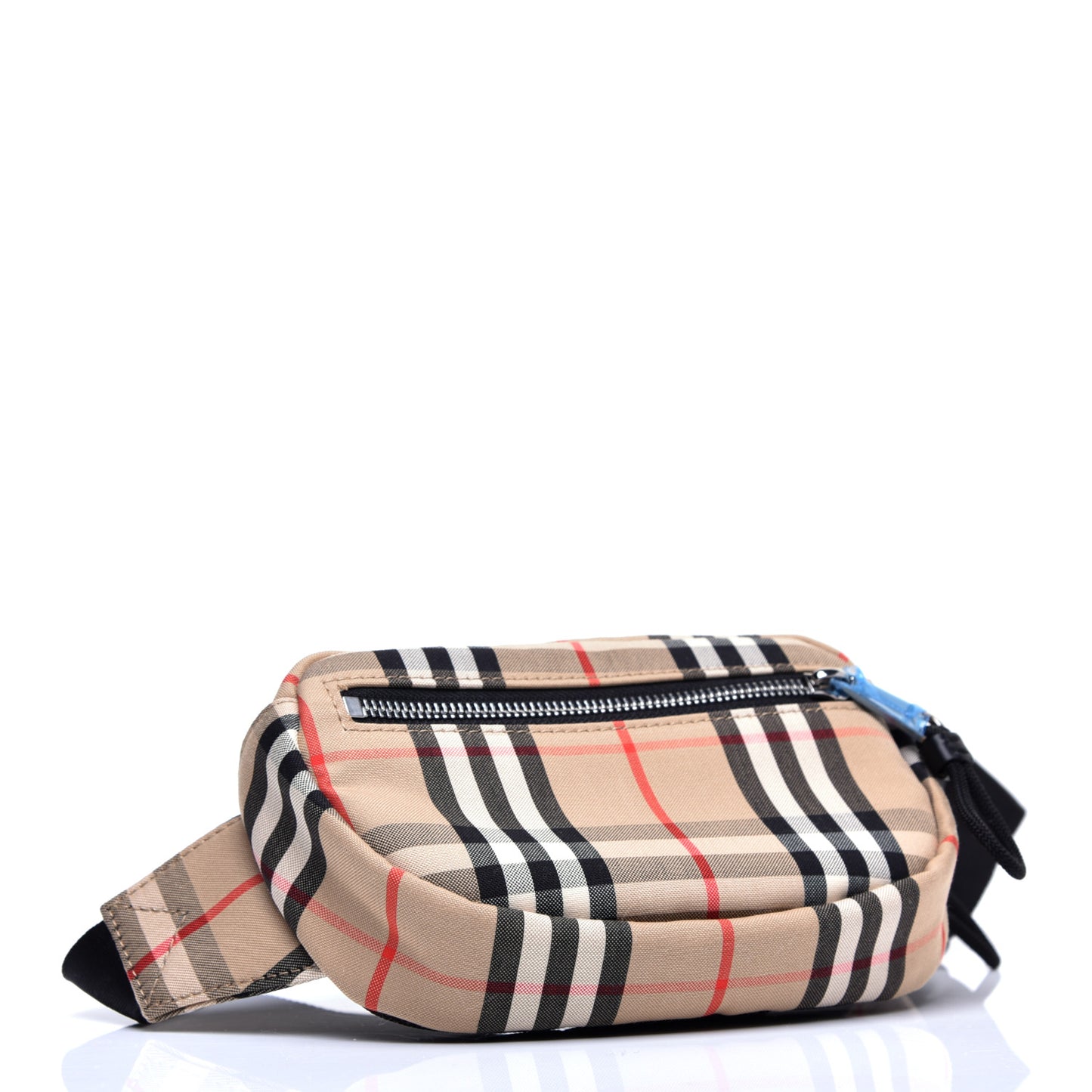 Nylon Vintage Check Small Cannon Bum Bag Archive Beige
