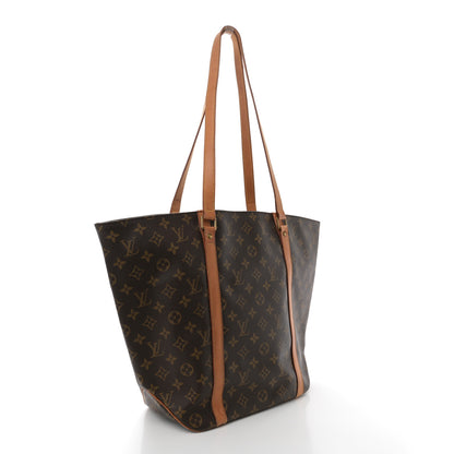 Louis Vuitton Monogram Sac Shopping Tote 3 of 11