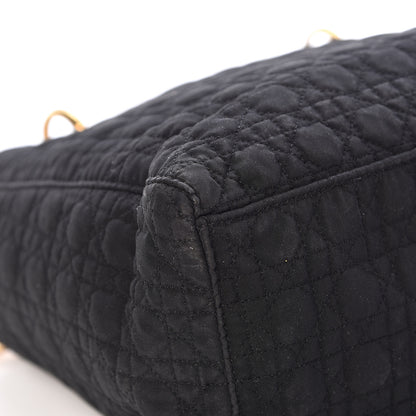 Christian Dior Nylon Cannage Medium Lady Dior Black 16 of 21