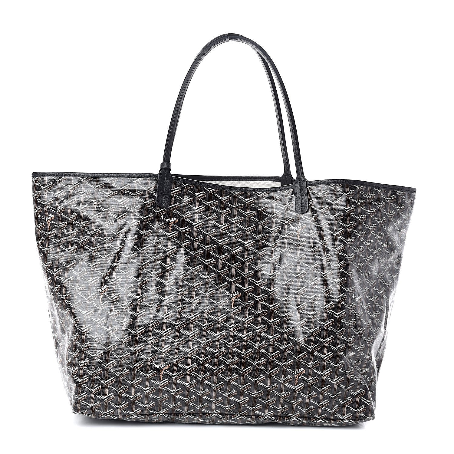 Goyard Goyardine Saint Louis GM Black 1 of 9