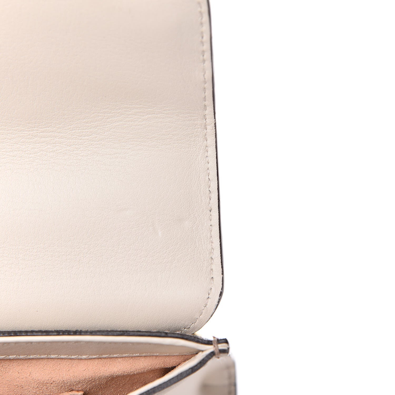 Gucci GG Supreme Monogram Studded Small Padlock Shoulder Bag White 12 of 16