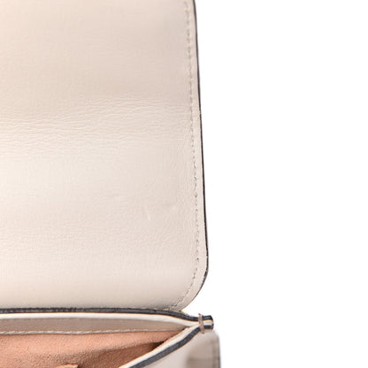 Gucci GG Supreme Monogram Studded Small Padlock Shoulder Bag White 12 of 16