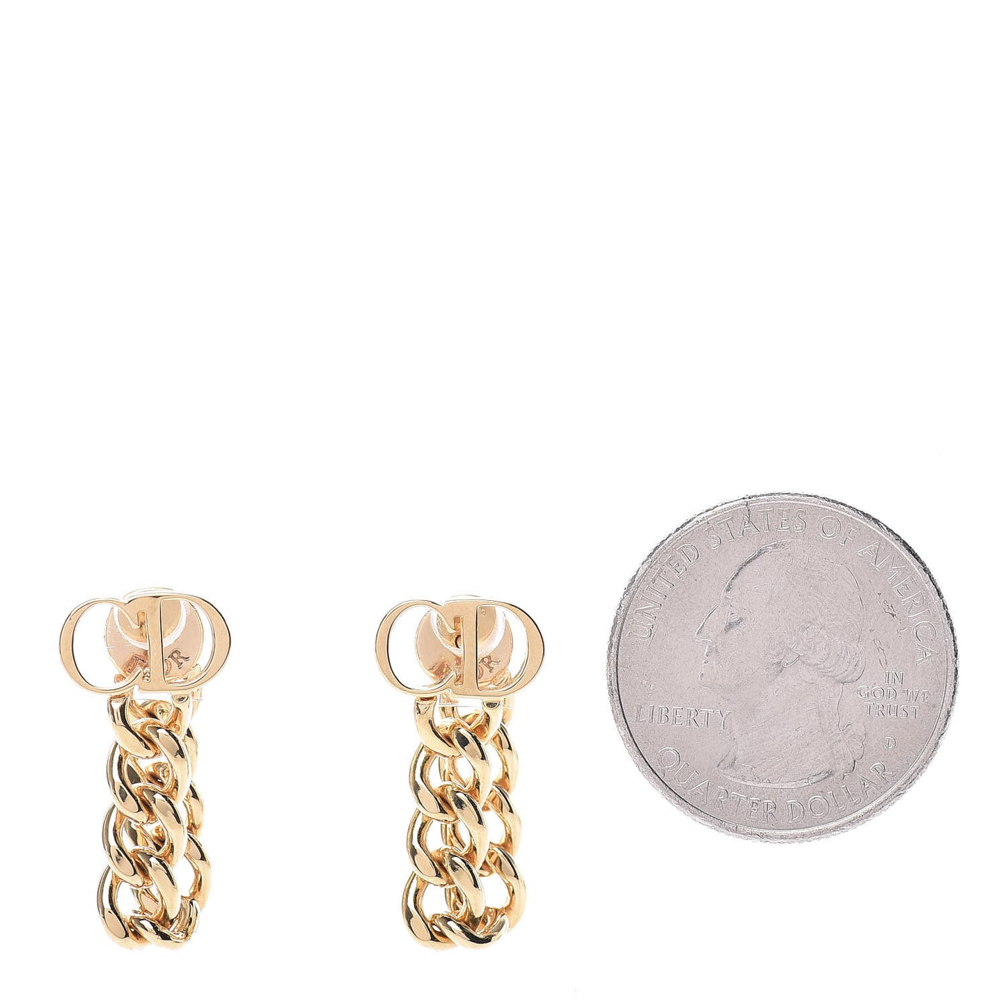 Danseuse Etoile Chain Earrings Gold