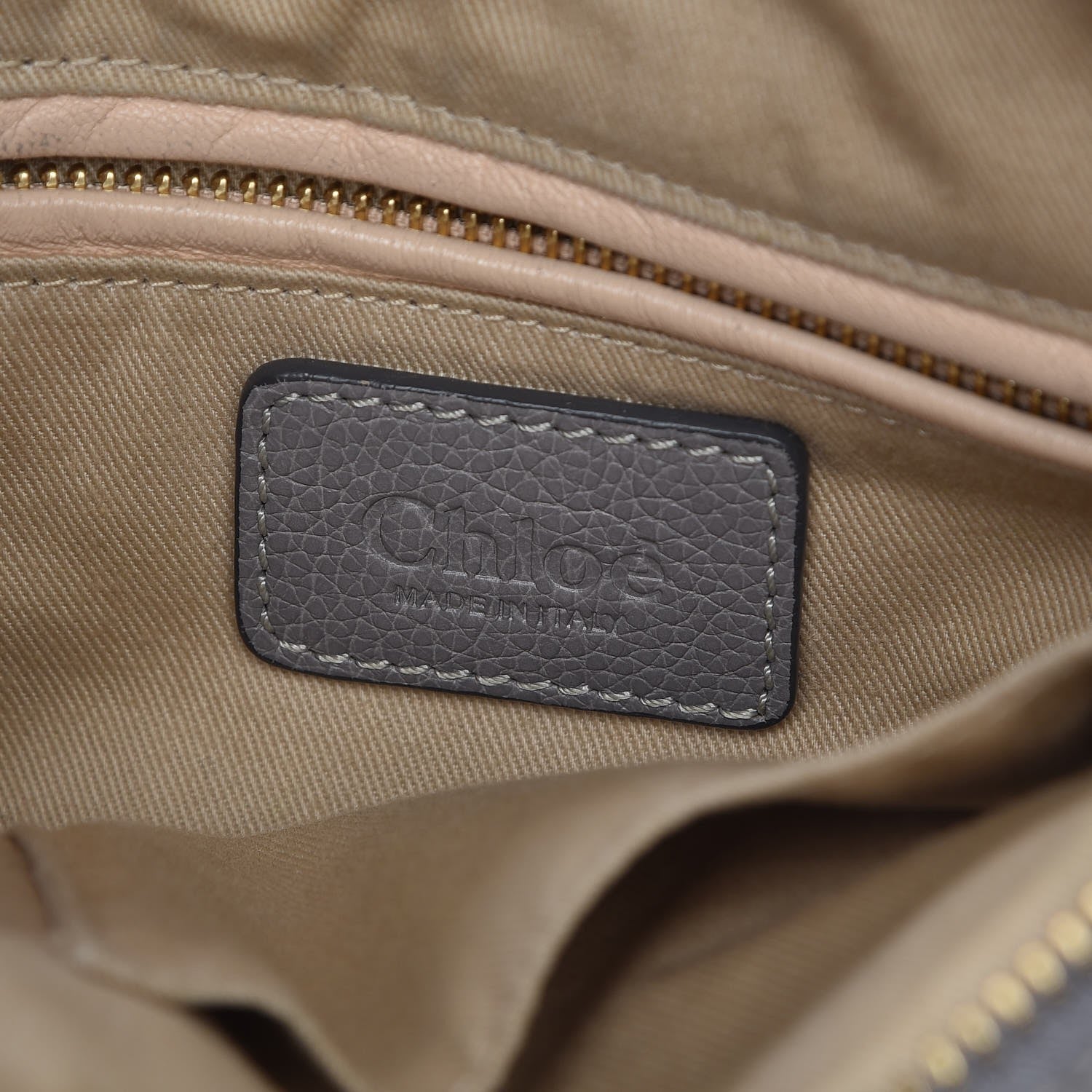 Chloe Calfskin Small Paraty Cashmere Grey 6 of 18