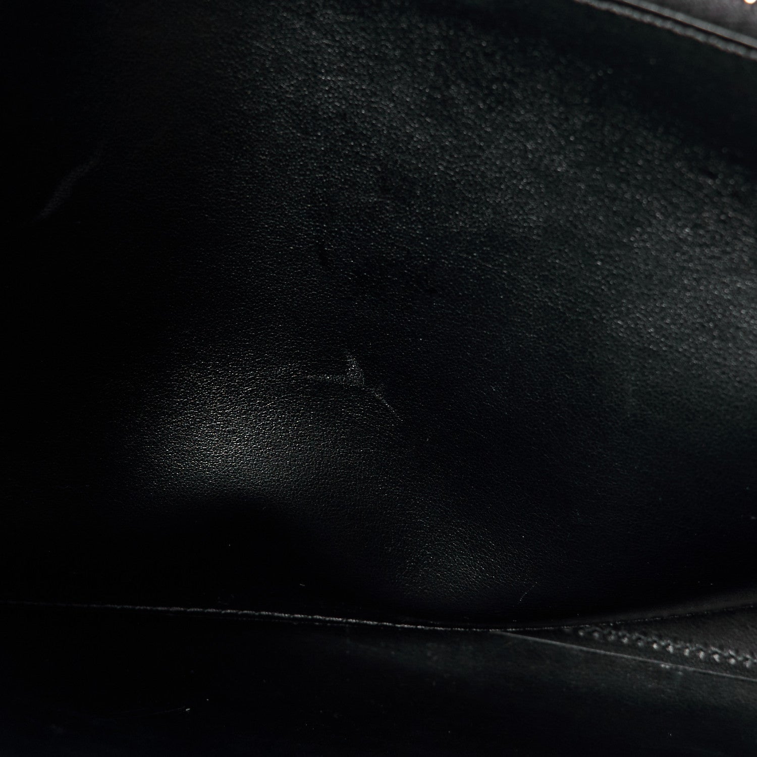 Saint Laurent Calfskin Crocodile Embossed Baby Sac De Jour Black 12 of 12