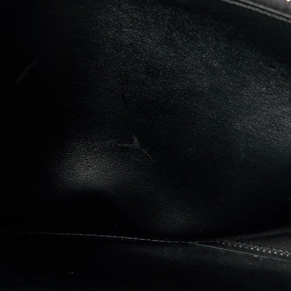 Saint Laurent Calfskin Crocodile Embossed Baby Sac De Jour Black 12 of 12