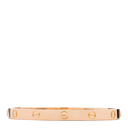 Cartier 18K Pink Gold LOVE Bracelet 18 1 of 3