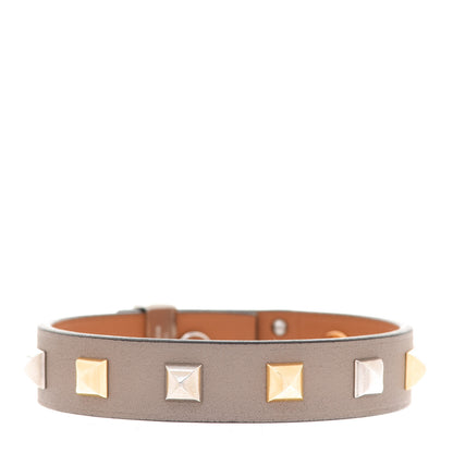 Hermes Swift Mini Dog Clous Carres Bracelet T1 Gris Asphalte 3 of 7