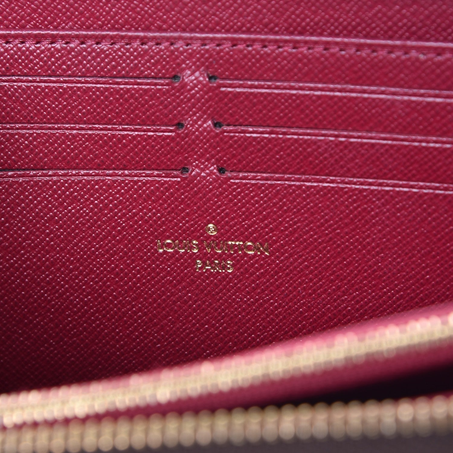 Louis Vuitton Monogram Zippy Wallet Fuchsia 6 of 9