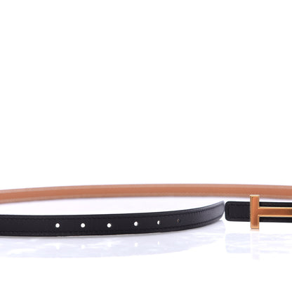 Hermes Swift Epsom 13mm Focus Belt 90 Black Gold 4 of 5
