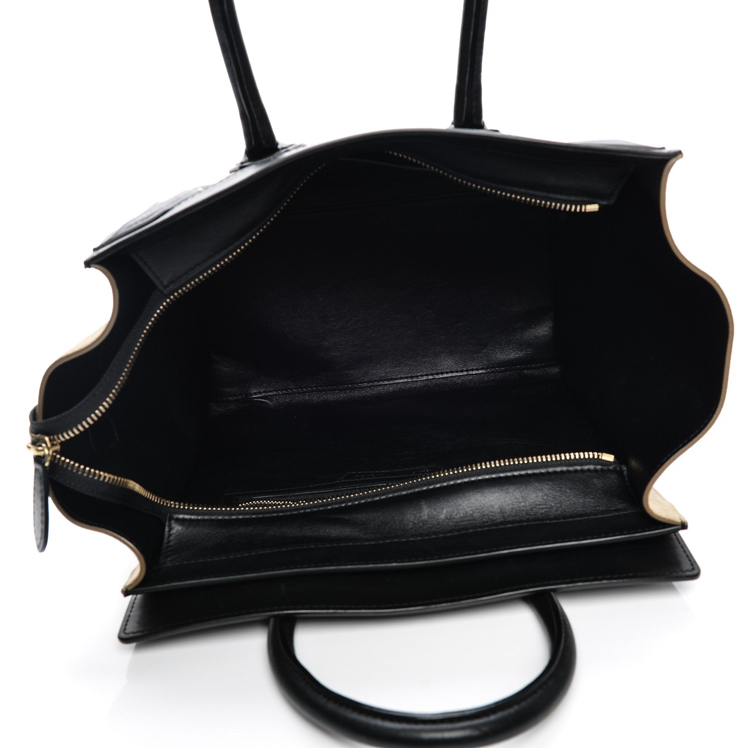 Celine Smooth Calfskin Suede Mini Tri-Color Luggage Rust 5 of 12