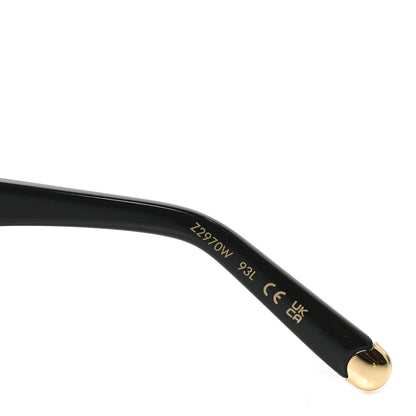 Louis Vuitton Acetate Nylon LV Script Square Sunglasses Z2970W  Black 5 of 8