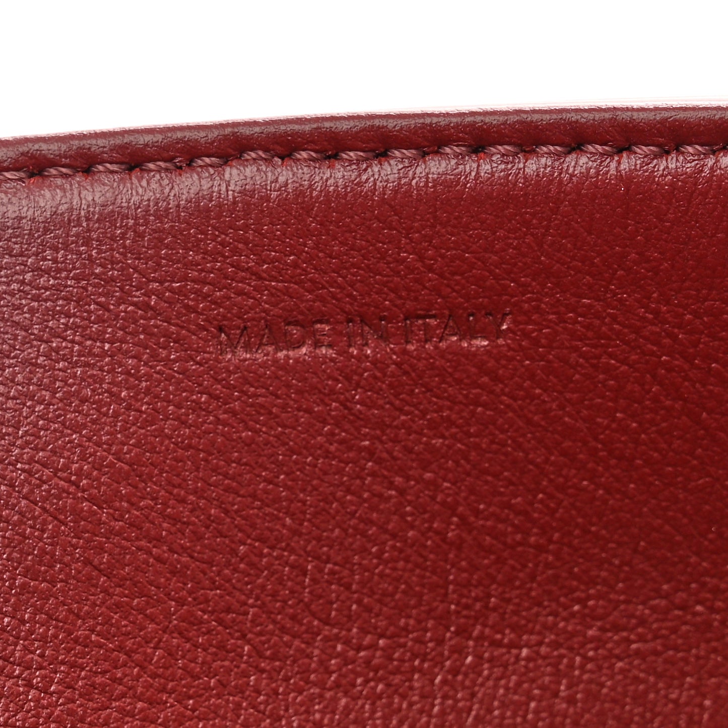 Calfskin Large Soft 16 Bag Burgundy