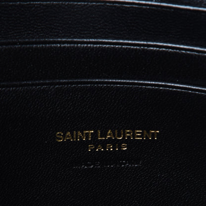 Saint Laurent Grain De Poudre Matelasse Monogram Mini Lou Camera Bag Crema Soft 4 of 4