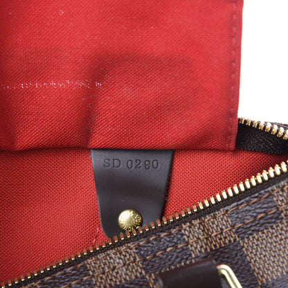 Louis Vuitton Damier Ebene Speedy Bandouliere 25 10 of 11