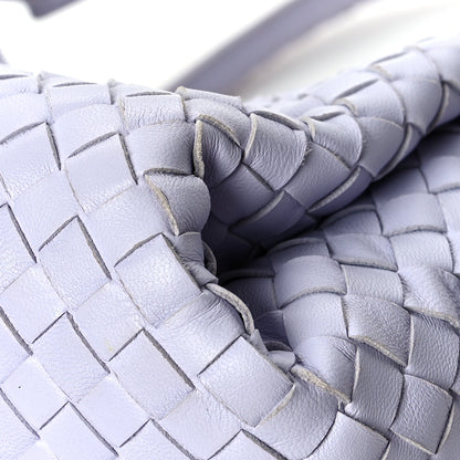 Bottega Veneta Nappa Intrecciato Parachute Bag Oyster Lilac 8 of 10