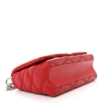 Louis Vuitton Lambskin Malletage GO-14 MM Rouge 4 of 14