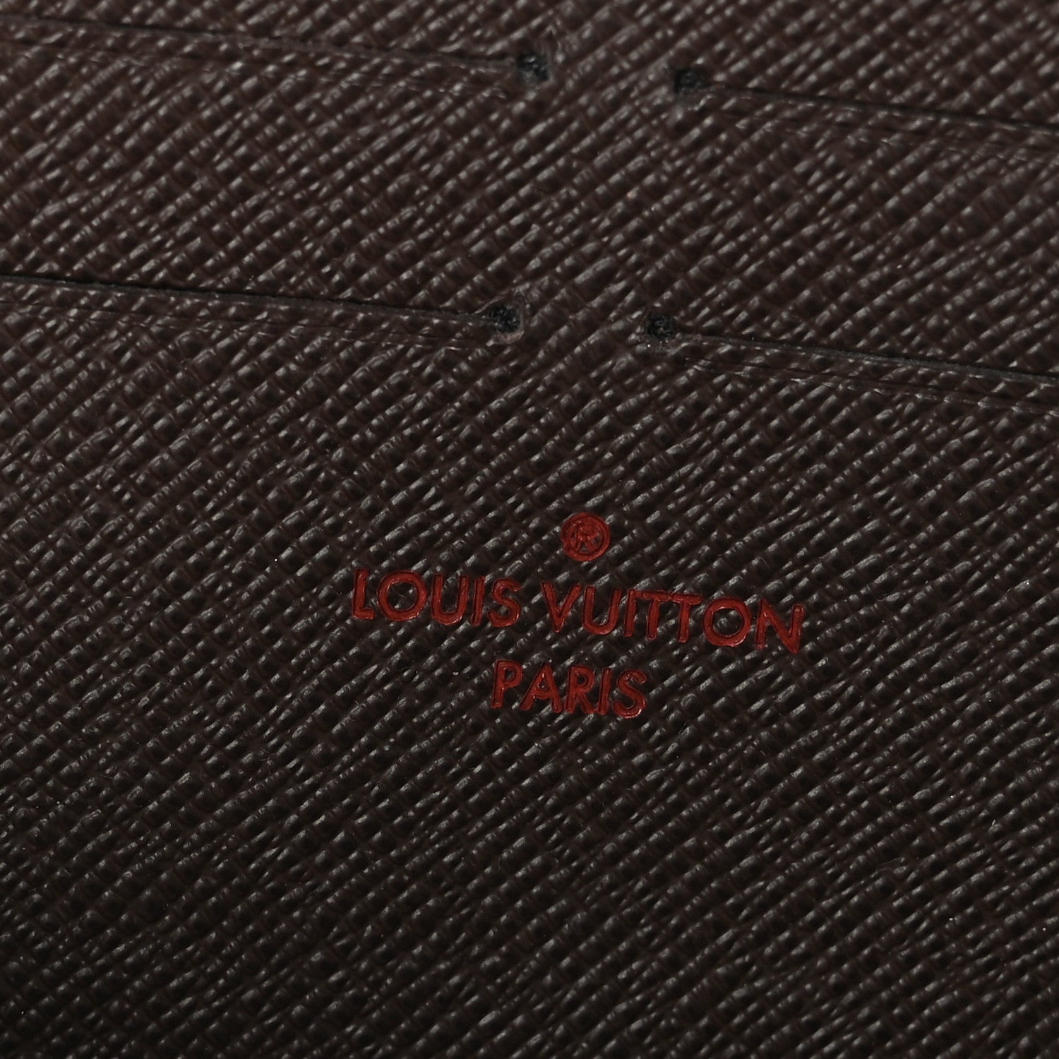 Louis Vuitton Damier Ebene Zippy Wallet 6 of 6
