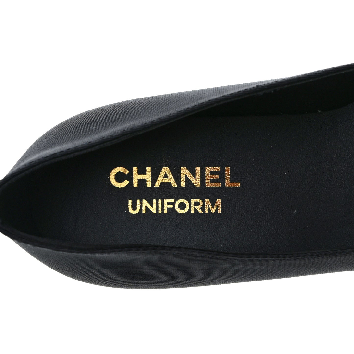 Lambskin Cap Toe CC Pumps 36 Black
