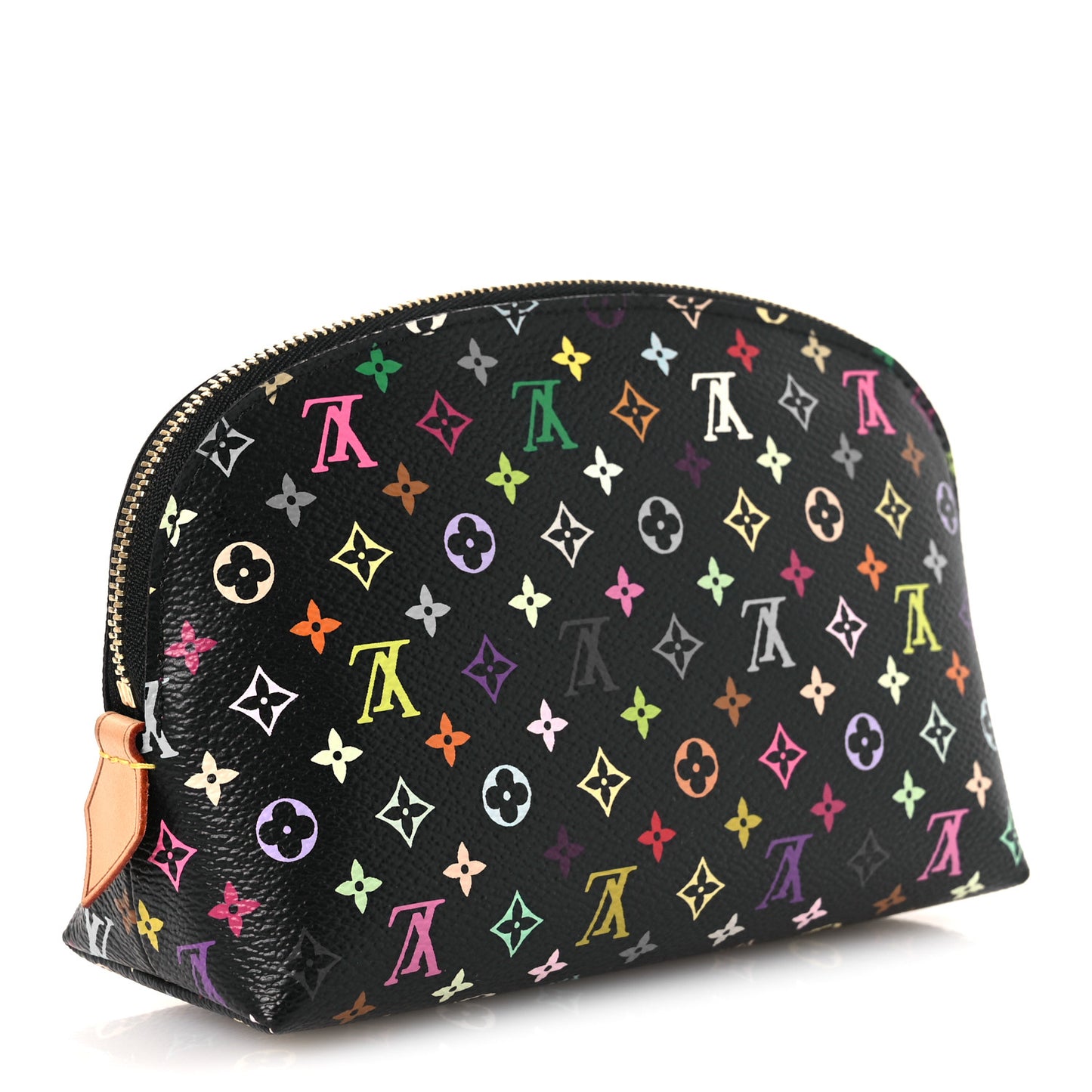 Monogram Multicolor Cosmetic Pouch Black Grenade