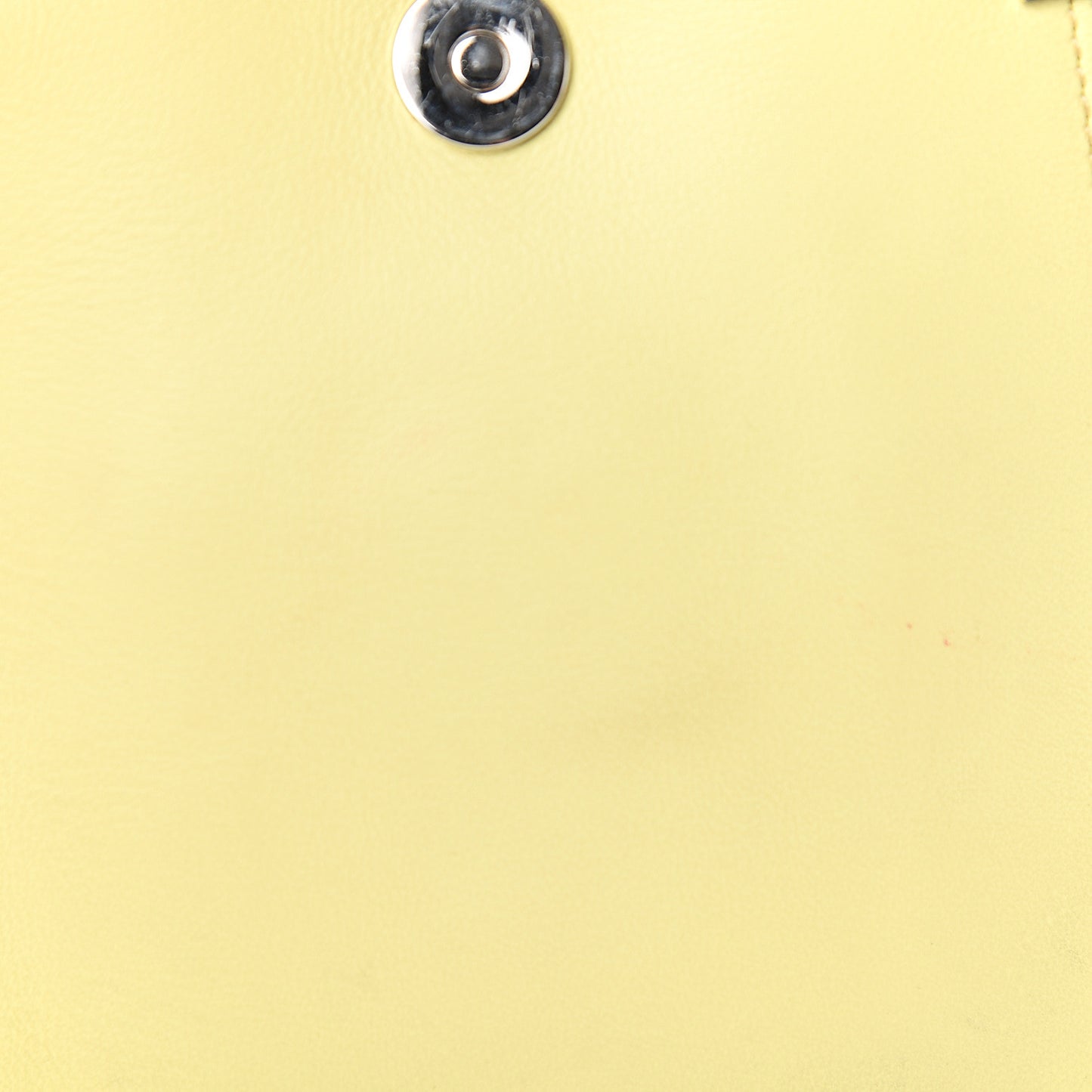 Suede Calfskin Mini Faye Bracelet Bag Lemonade