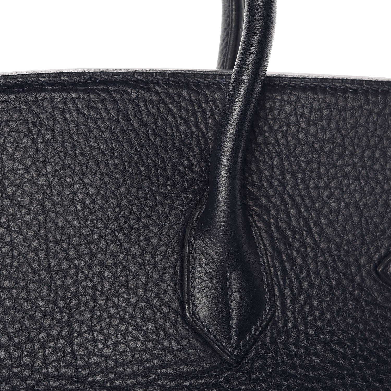 Hermes Taurillon Clemence Birkin 35 Bleu Indigo 30 of 36