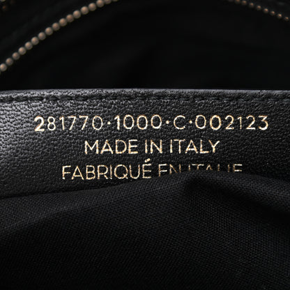 Balenciaga Calfskin Crocodile Embossed Giant 12 Gold Hardware City Black 8 of 9