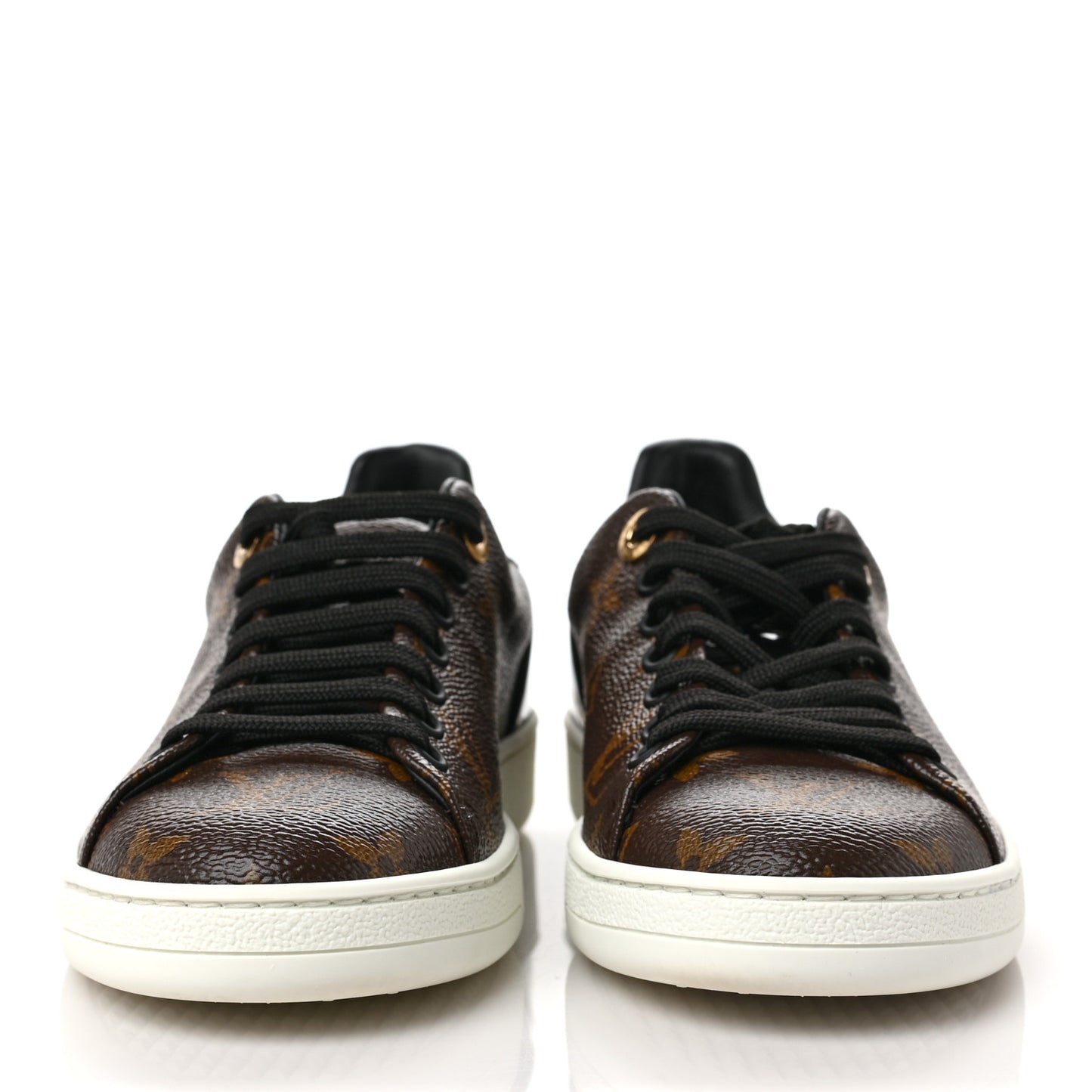 Patent Monogram Frontrow Sneakers 35