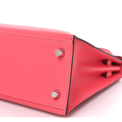 Hermes Chevre Chandra Kelly Sellier 25 Rose Lipstick 10 of 10