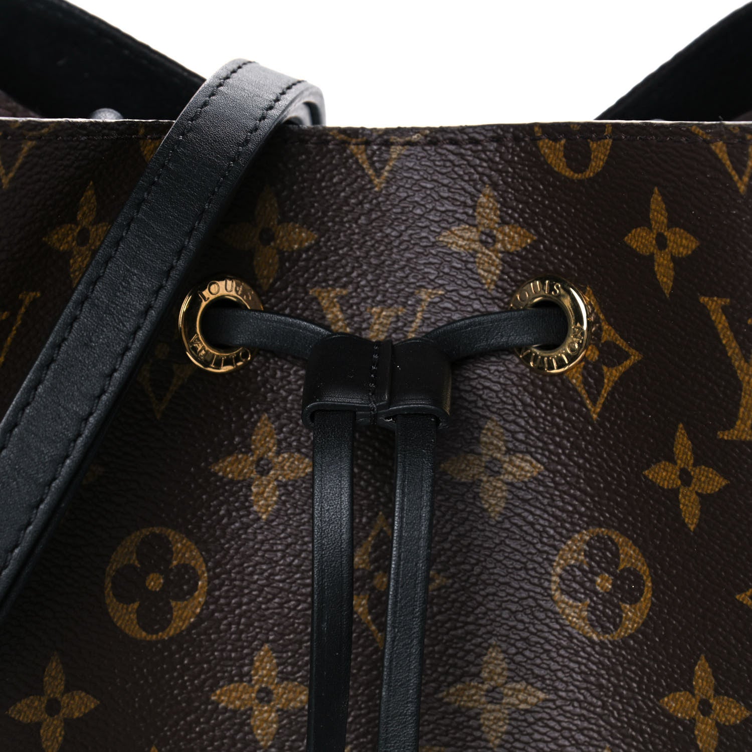 Louis Vuitton Monogram Neonoe MM Black 6 of 10