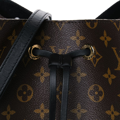 Louis Vuitton Monogram Neonoe MM Black 6 of 10