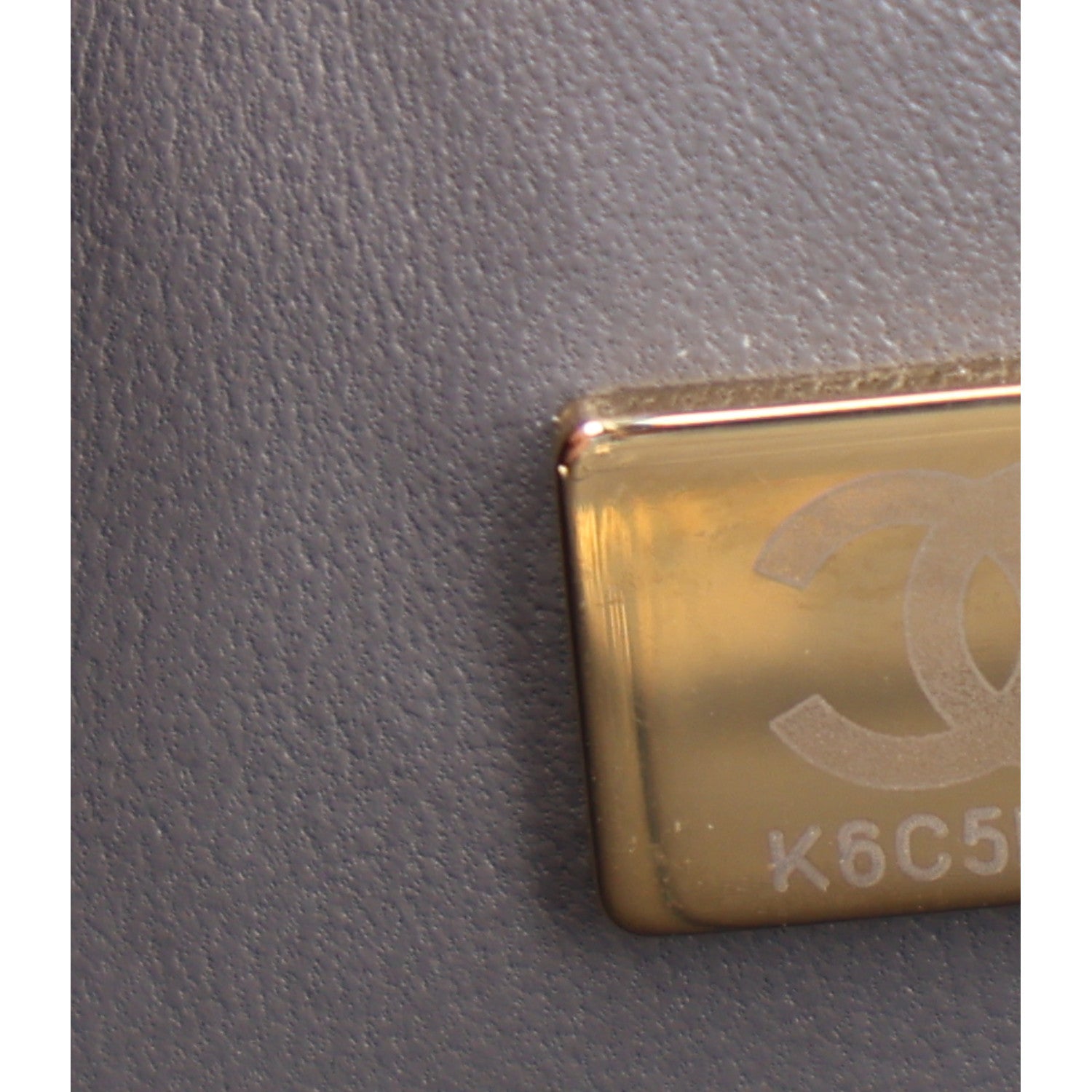 Chanel Lambskin Quilted Small Double Flap Grey 8 of 10