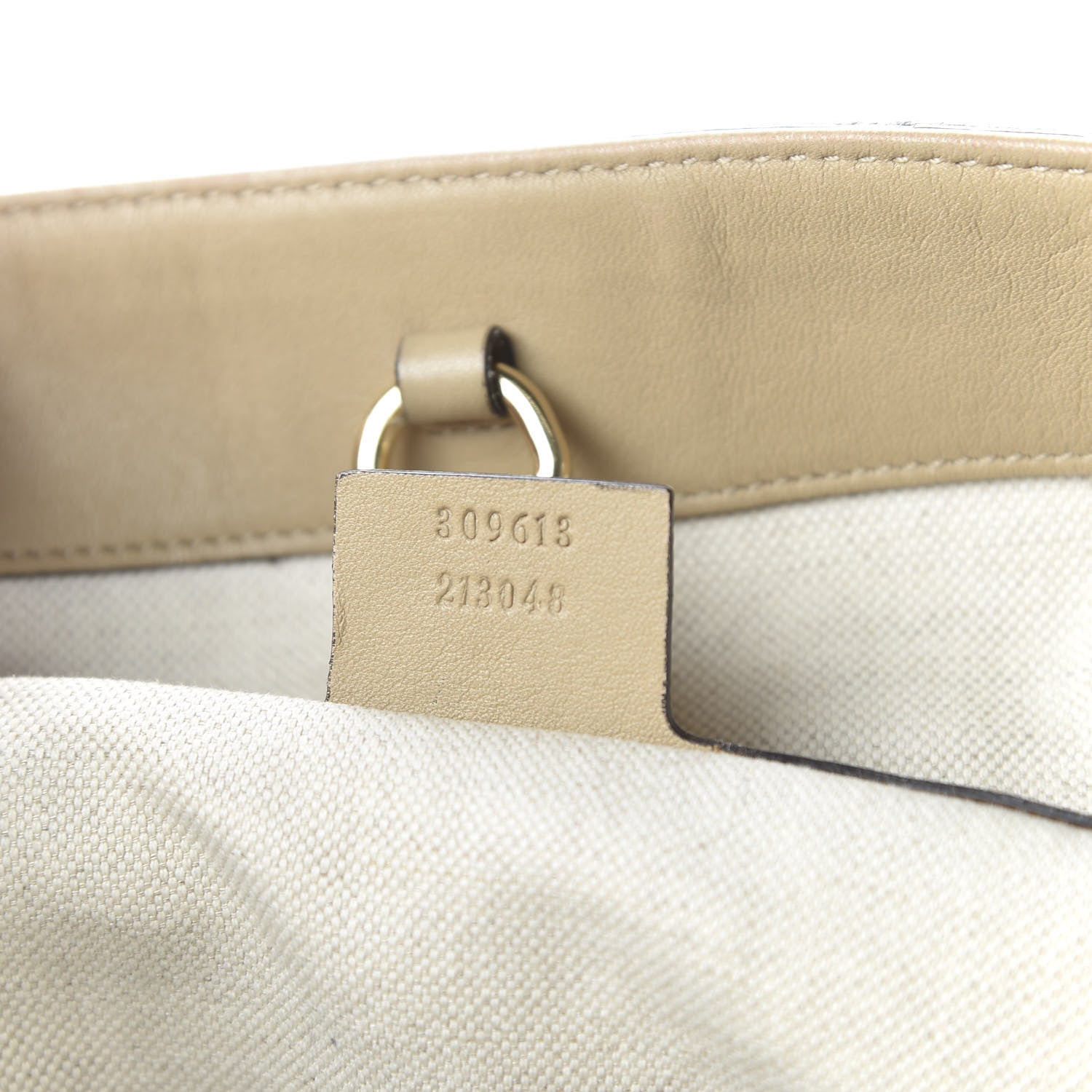 Gucci GG Supreme Monogram Medium Nice Tote Beige 9 of 10
