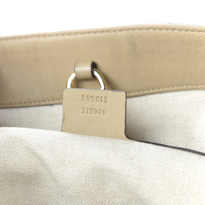 Gucci GG Supreme Monogram Medium Nice Tote Beige 9 of 10