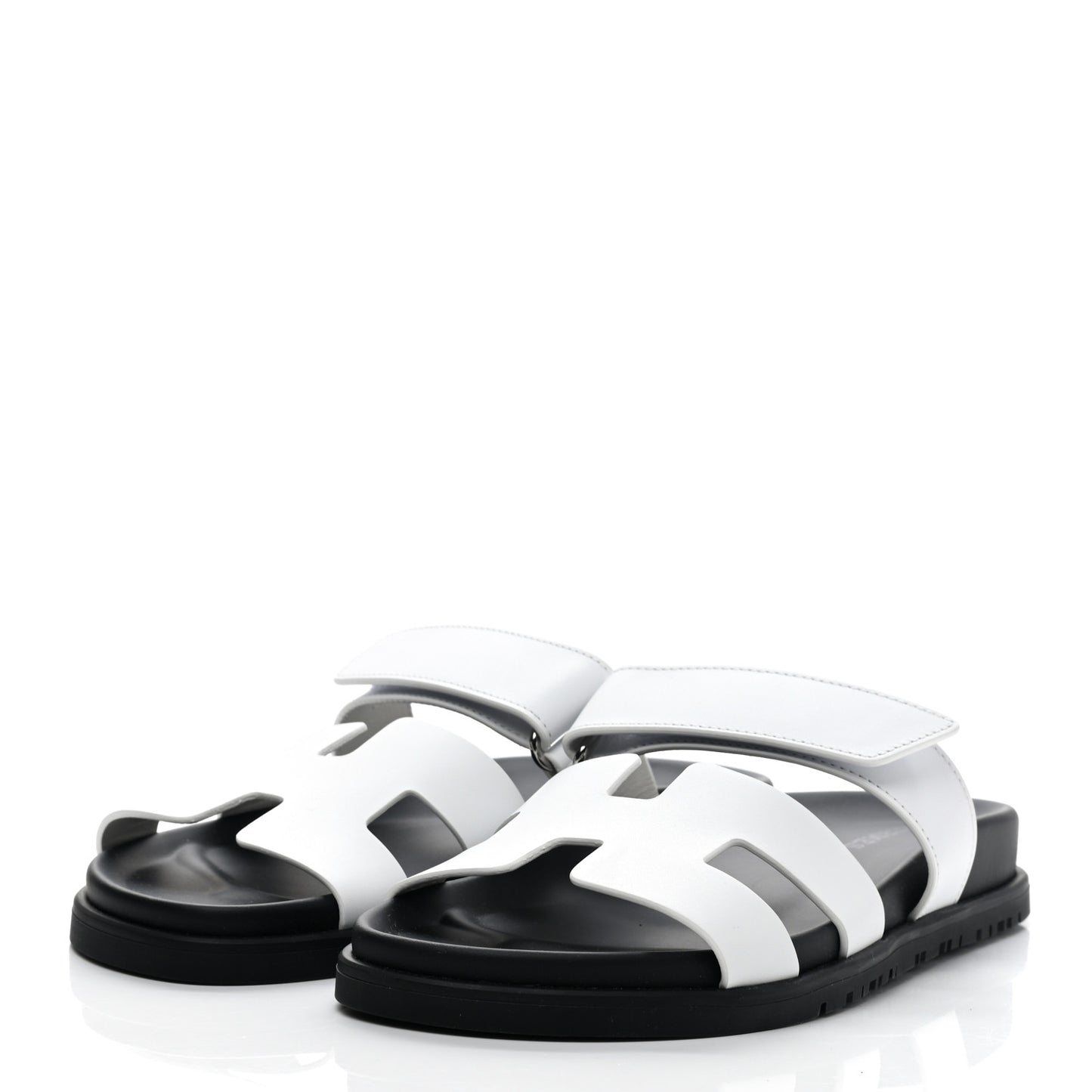 Calfskin Womens Chypre Sandals 36.5 White
