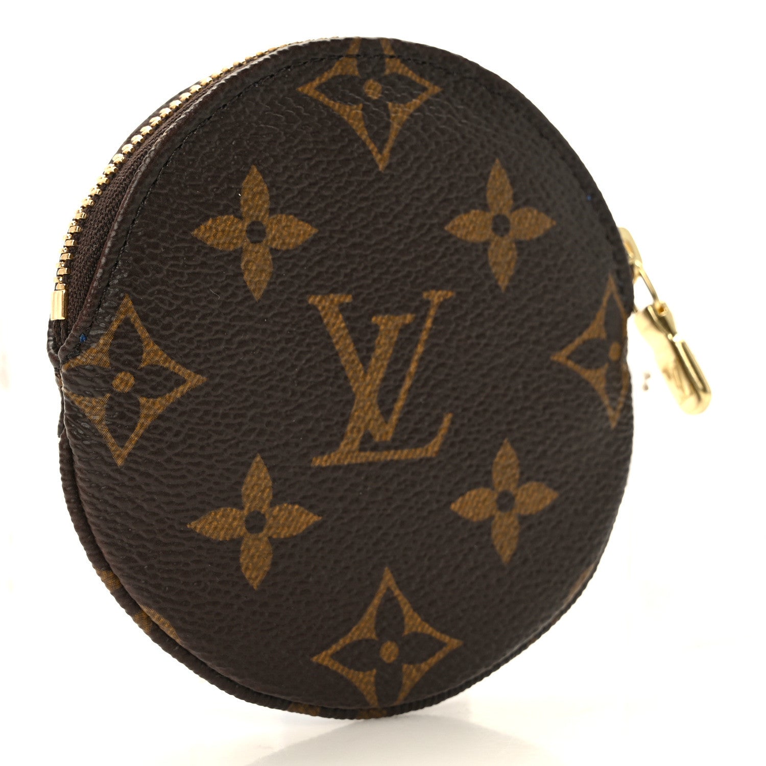 Louis Vuitton Monogram 2019 Christmas Animation Round Coin Purse Blue 2 of 6