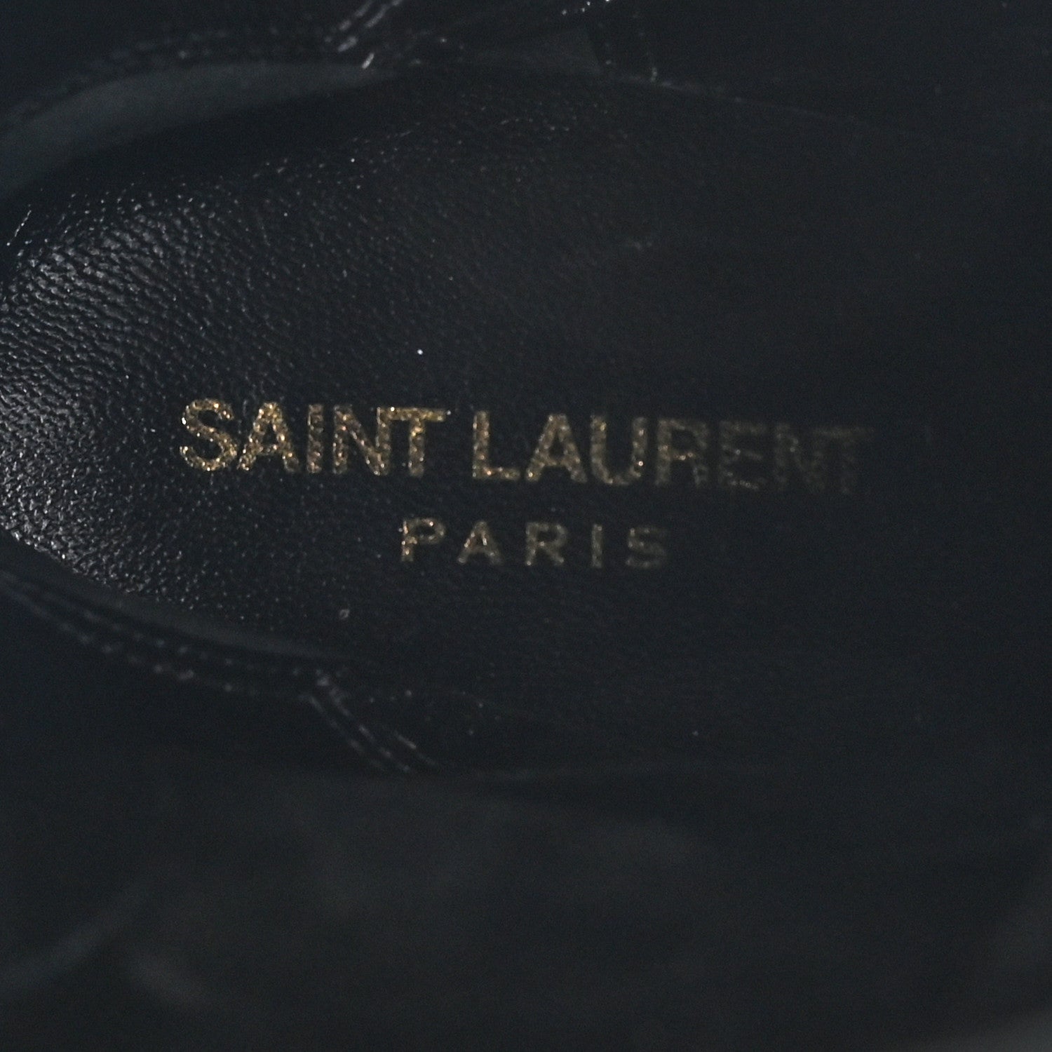 Saint Laurent Jane 90 Knee High Boots 40 Black 8 of 9