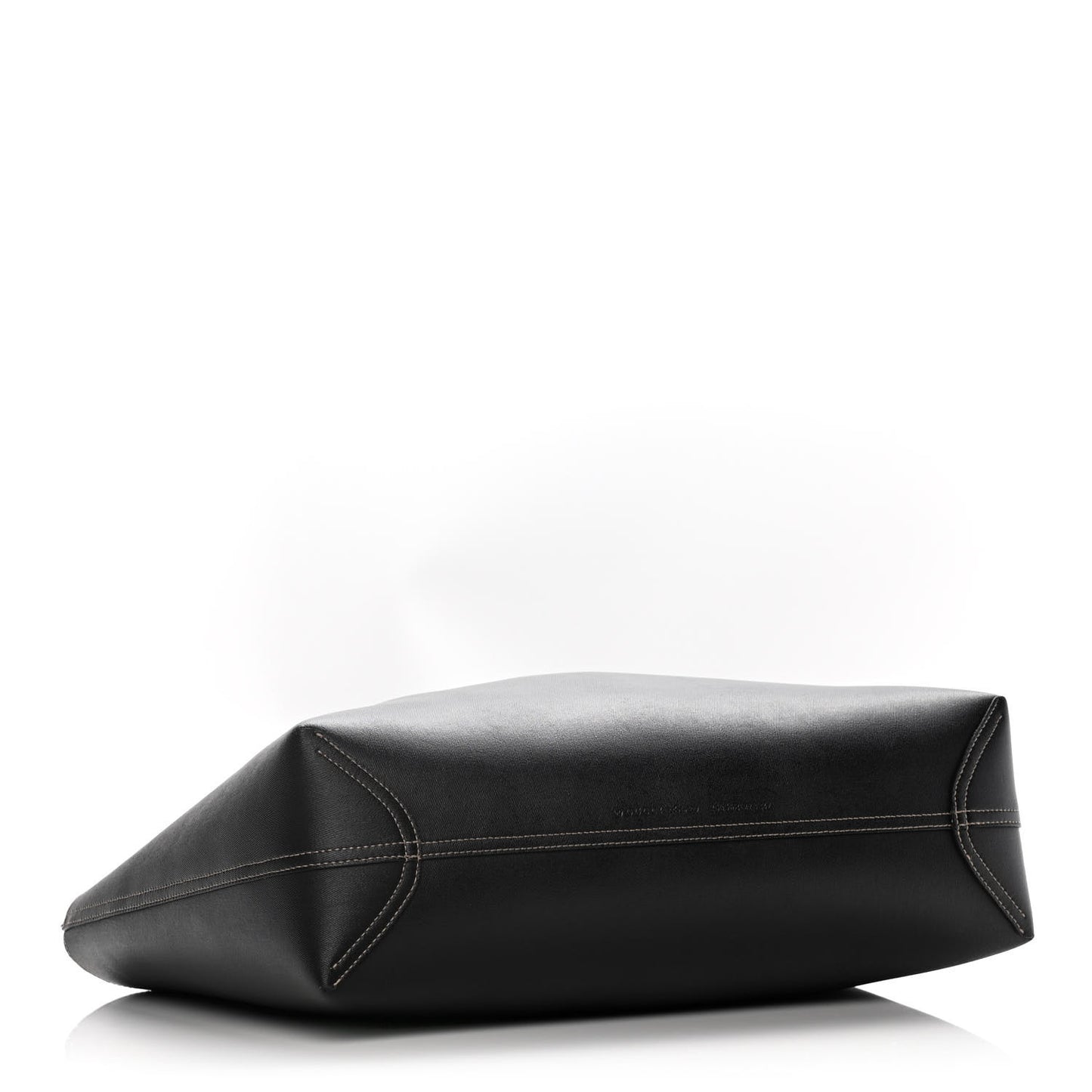 Calfskin GG Supreme Monogram Medium Reversible Tote Black
